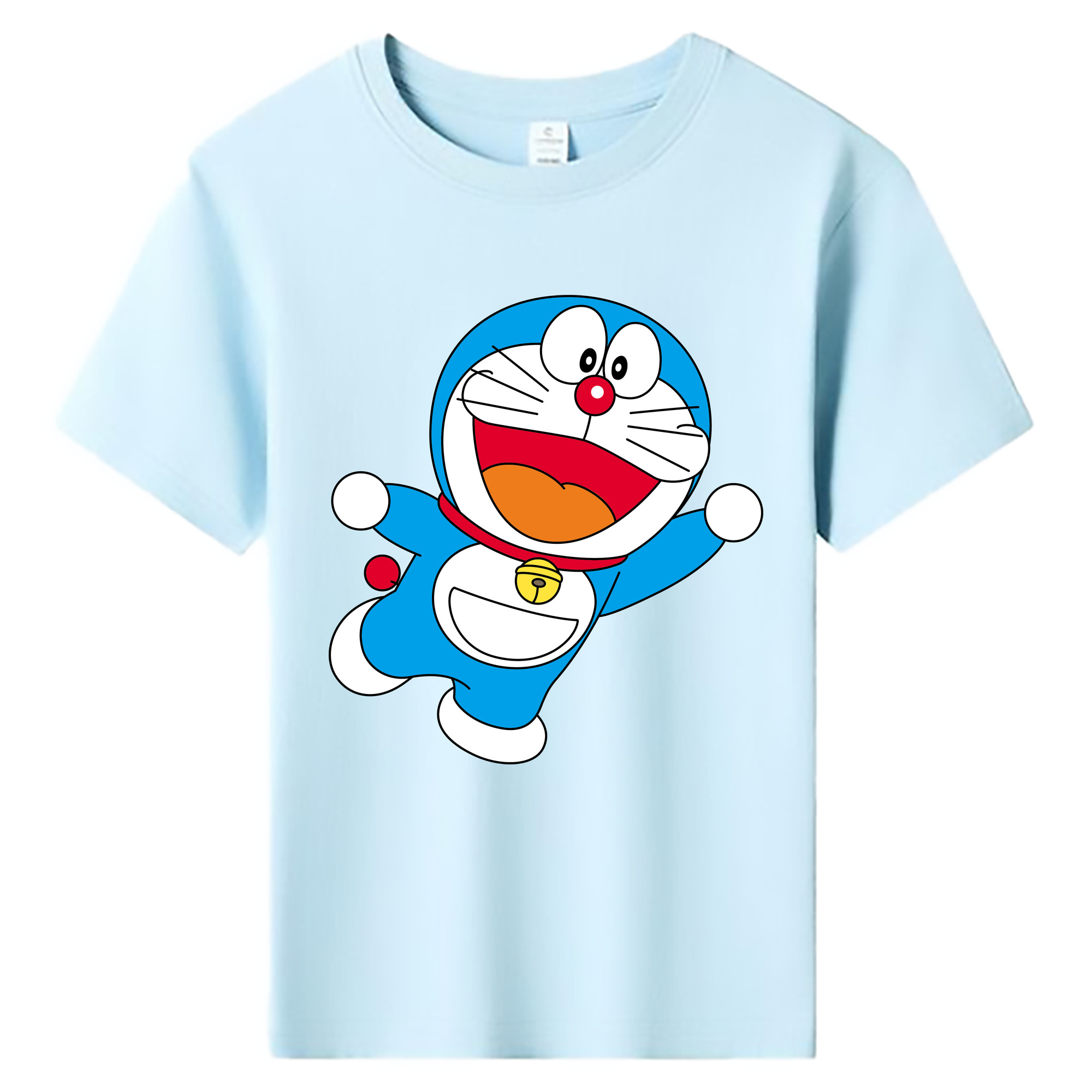 （画像用） ドラえもん Doraemon 綿100％キッズTシャツ（フロントプリント）